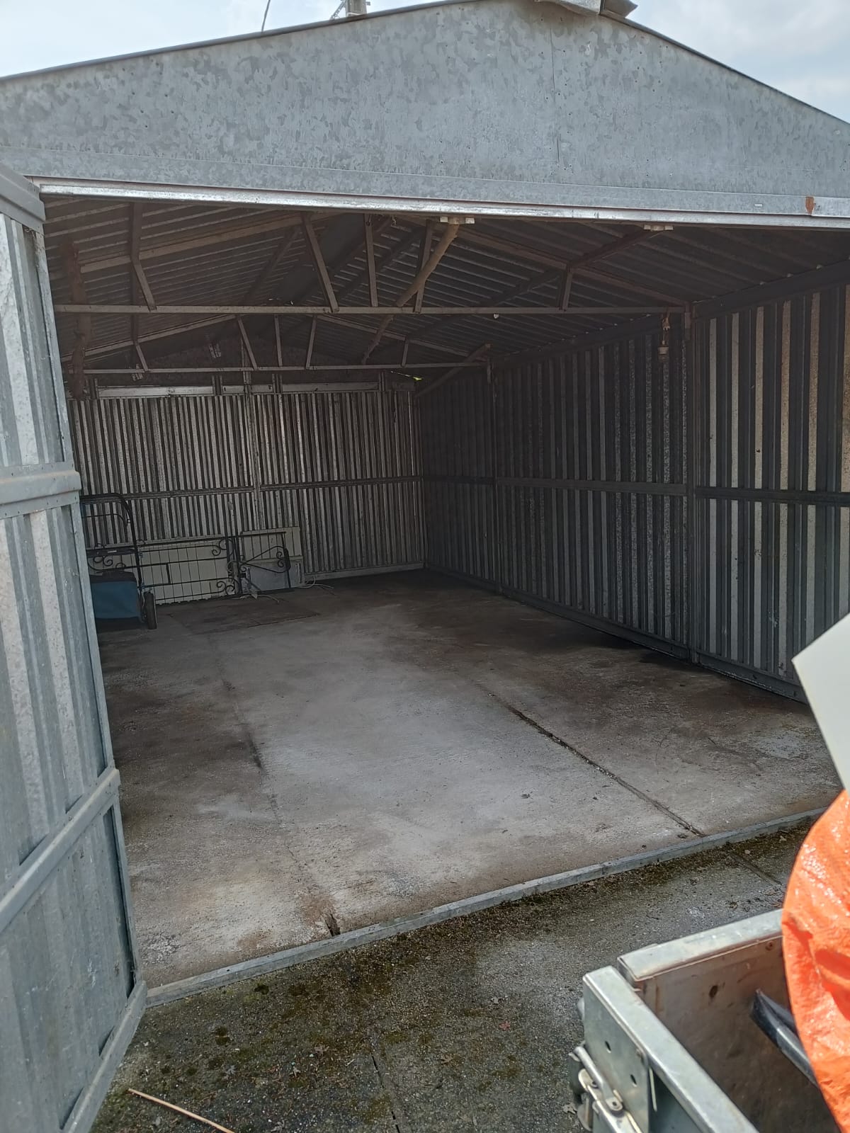 Garage après